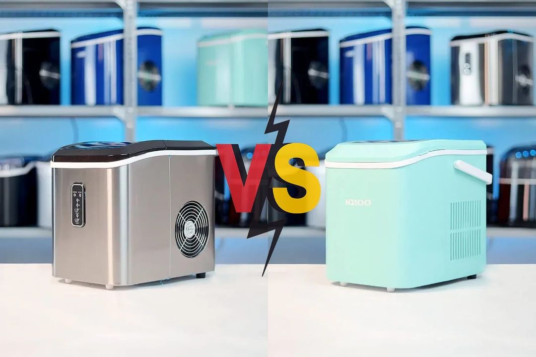 EUhomy Ice Maker IM01WA vs Igloo Portable Ice Maker