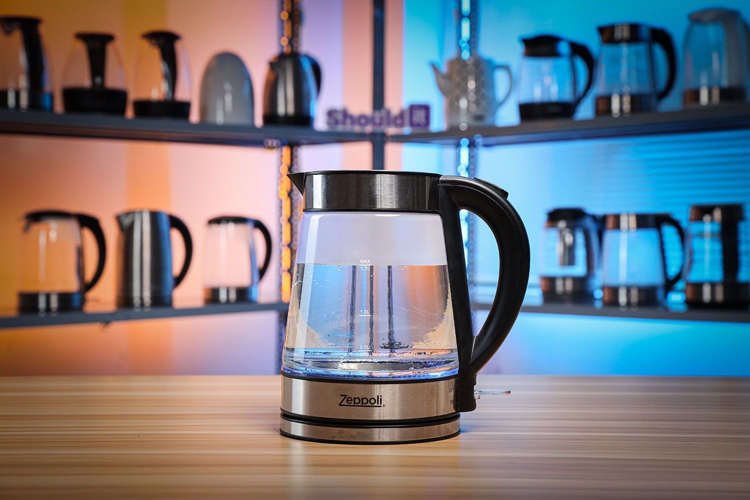 Zeppoli Glass ZPL-KETTLE Electric Kettle Review - Shouldit Kettle