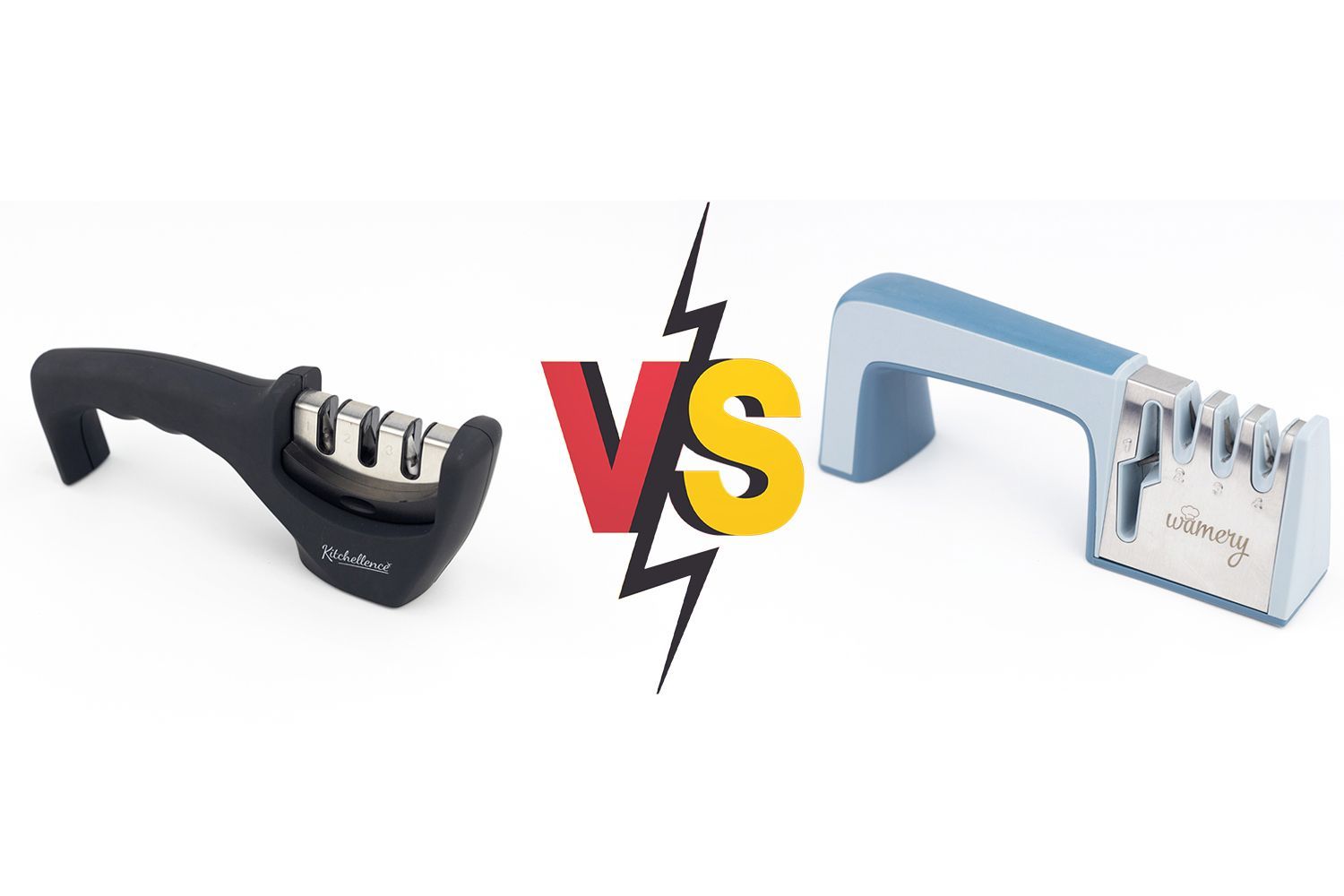 Kitchellence 3-Stage vs Wamery 4-Stage Manual Sharpener