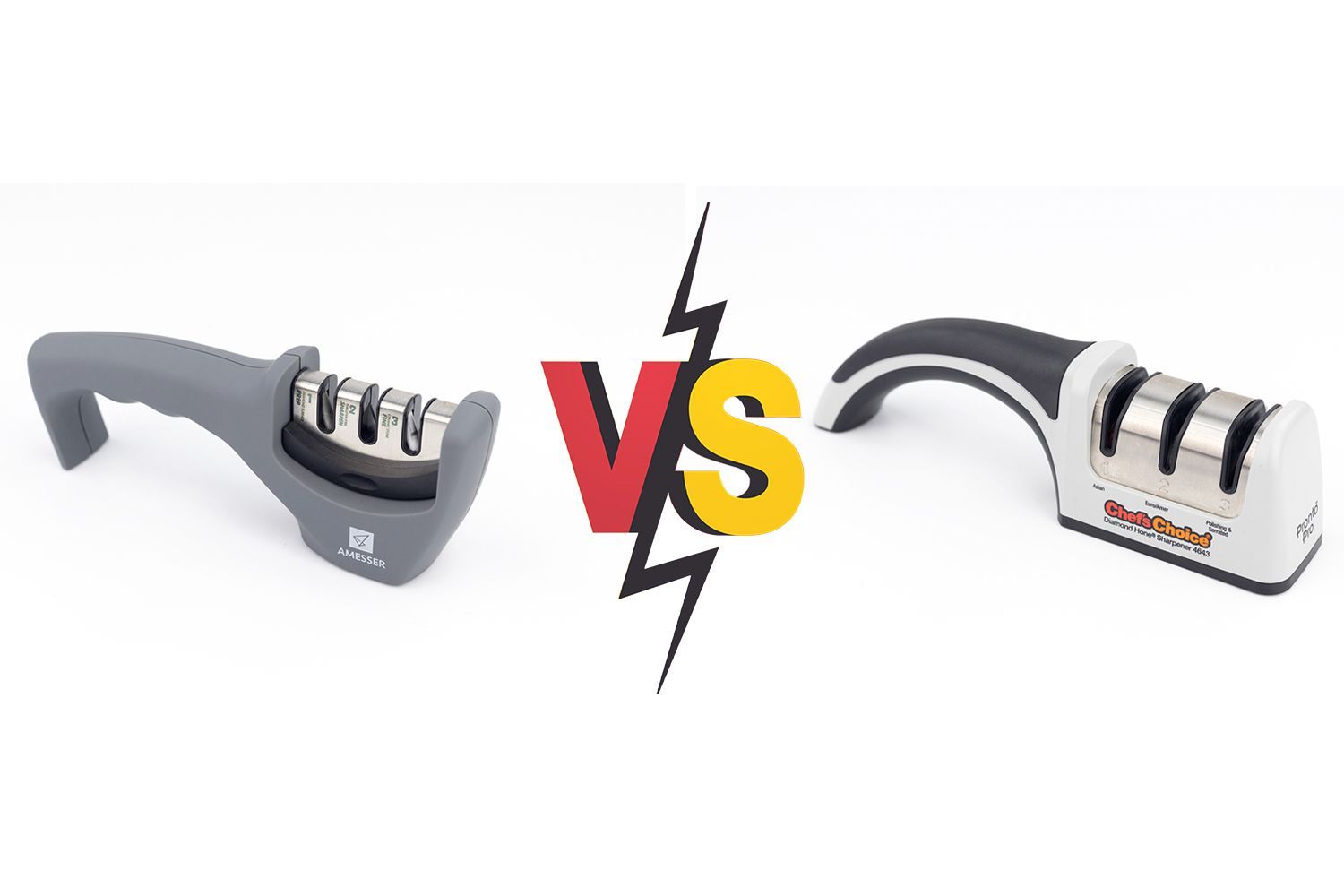 Amesser A-65 vs. Chef's Choice 4643 Manual Knife Sharpener: Side-by-Side Comparison