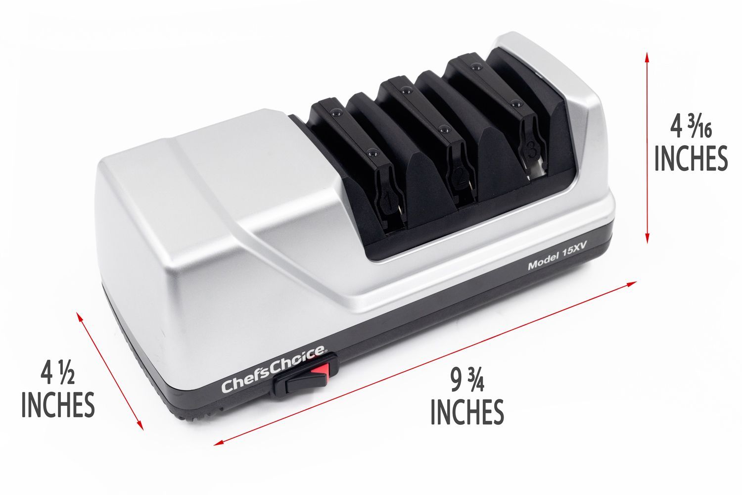 Chef’s Choice Trizor XV Electric Dimensions