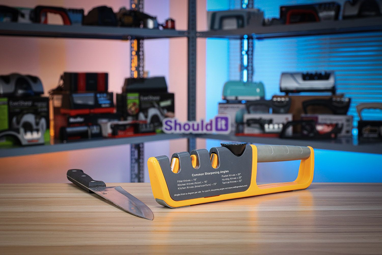 Smiths Adjustable Manual Knife Sharpener Tested and Reviewed