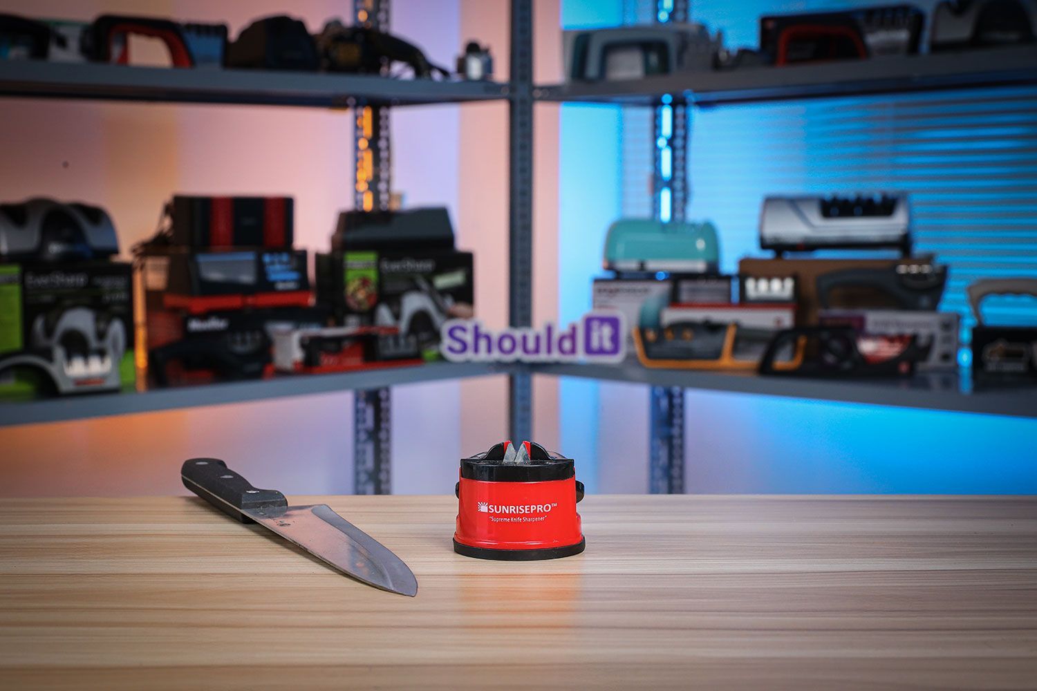 SunrisePro Supreme Manual Knife Sharpener Review