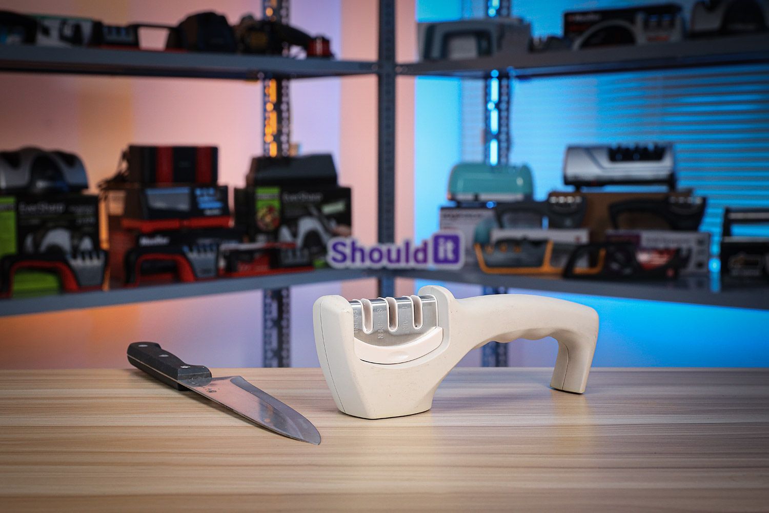 Gorilla Grip Manual Knife Sharpener Tested and Reviewed