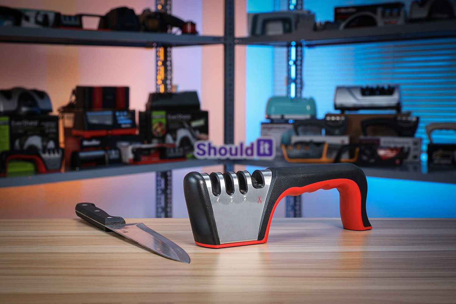 Mueller 4-Stage Manual Knife Sharpener Tested and Reviewed