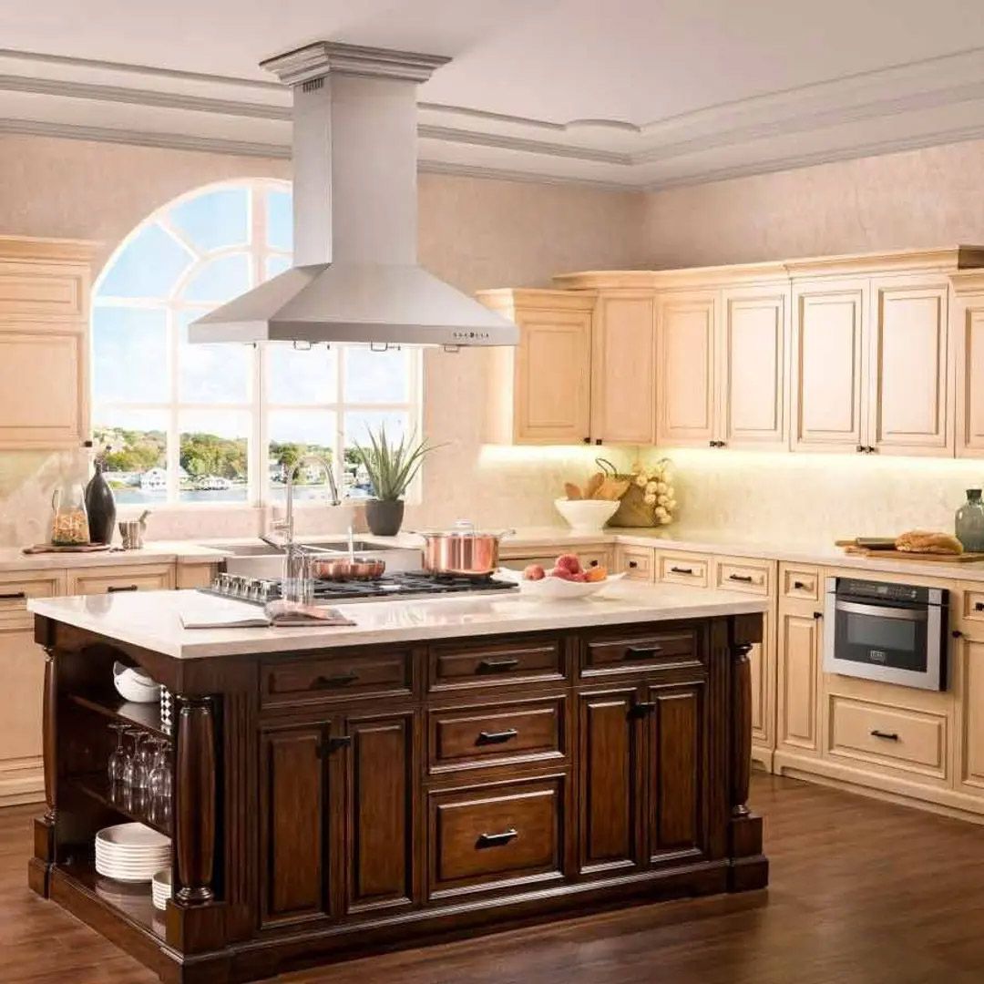 Island Mount Range Hood