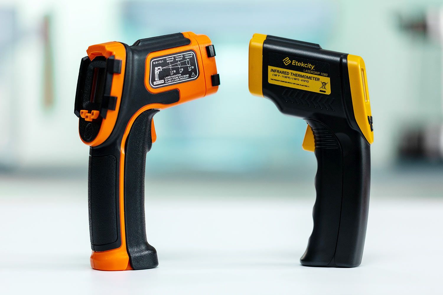 Kizen LaserPro LP300 vs Etekcity Lasergrip 1080 Infrared Thermometer