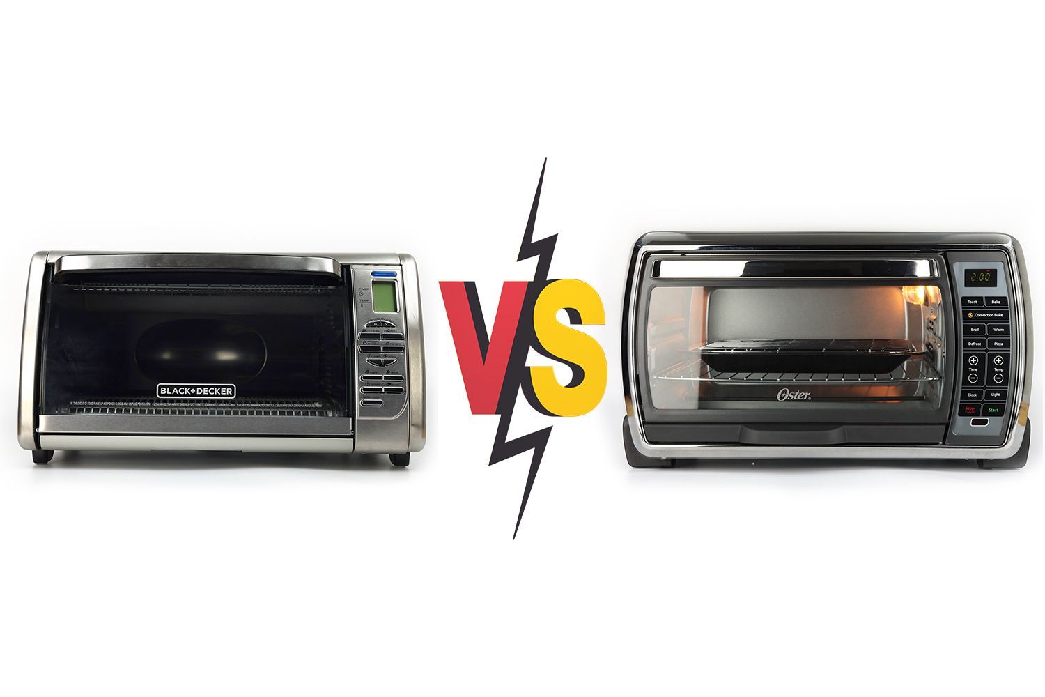 Black+Decker CTO6335S vs Oster TSSTTVMNDG-SHP-2 Toaster Oven