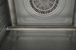 The cleaned bottom heating elements with guards of the Ninja DT201 Foodi XL Pro Air Convection Air Fryer Toaster Oven.