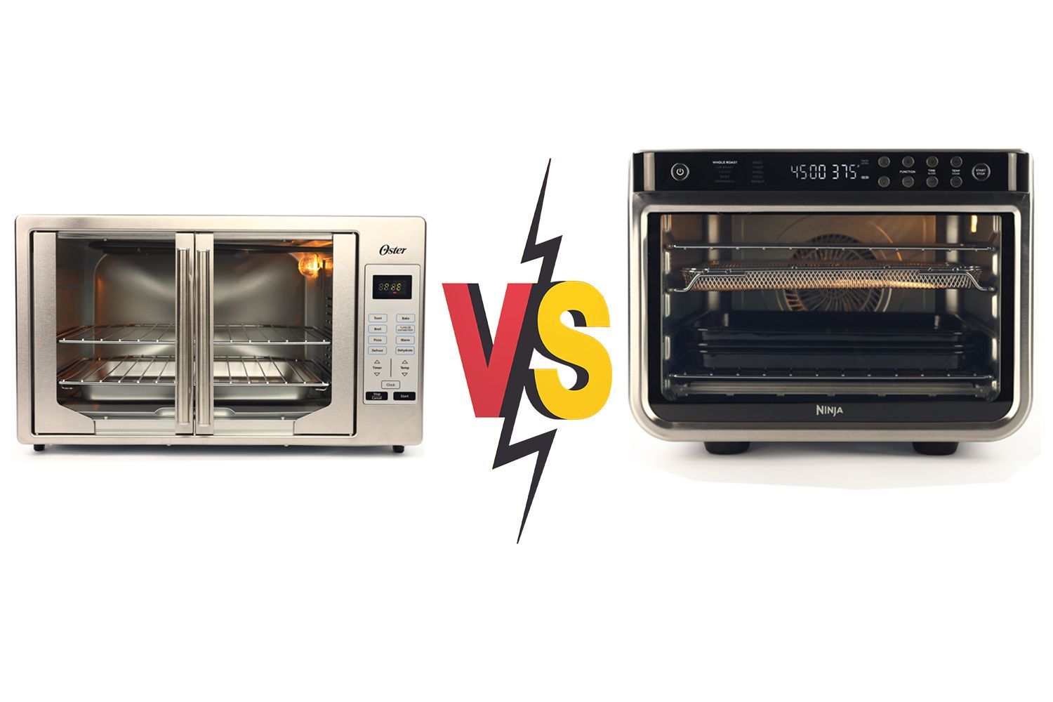 Oster French Door vs Ninja Foodi XL Pro Toaster Oven