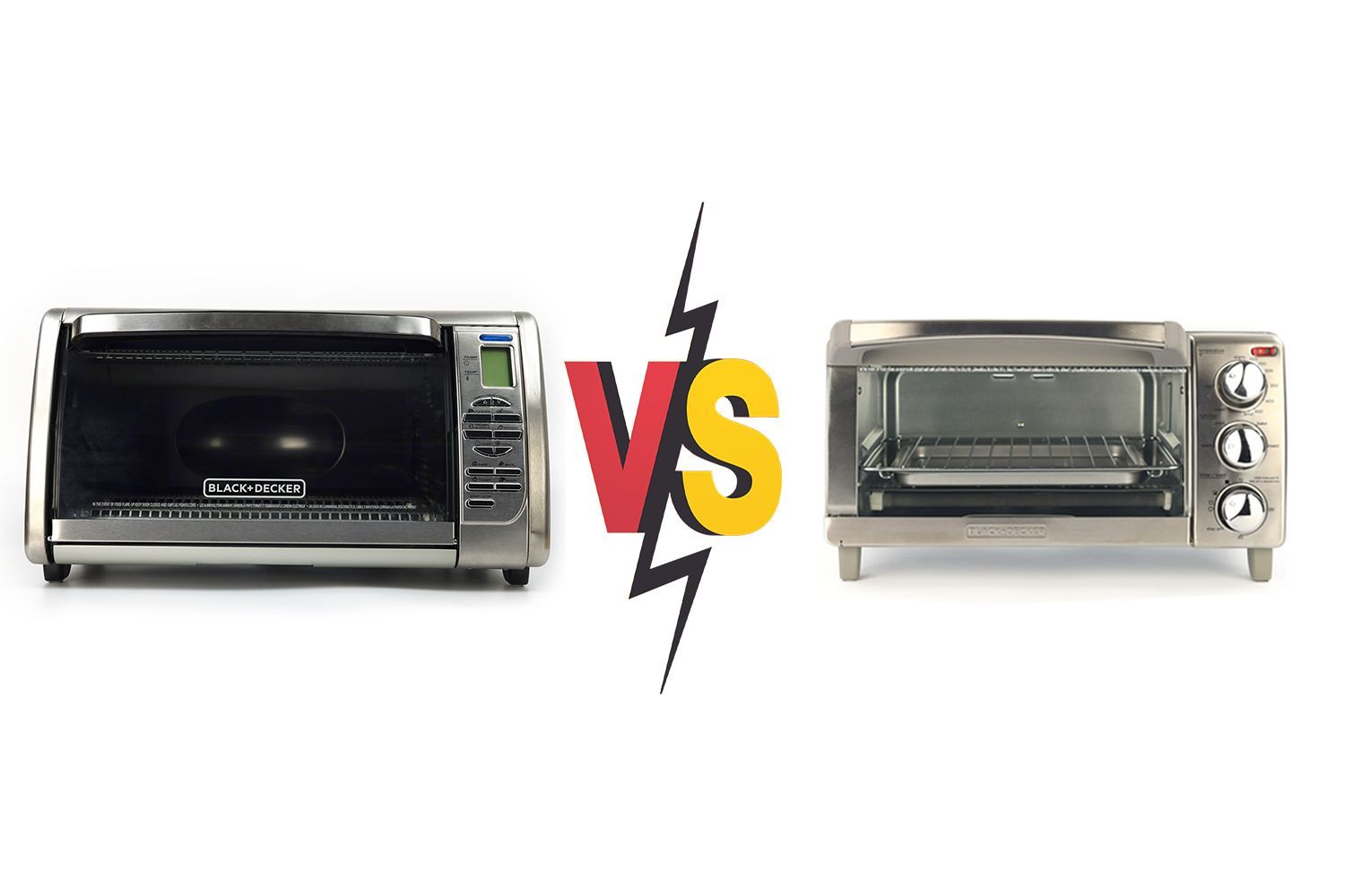 Black+Decker Convection (CTO6335S) vs Black and Decker 4 Slice Toaster Oven