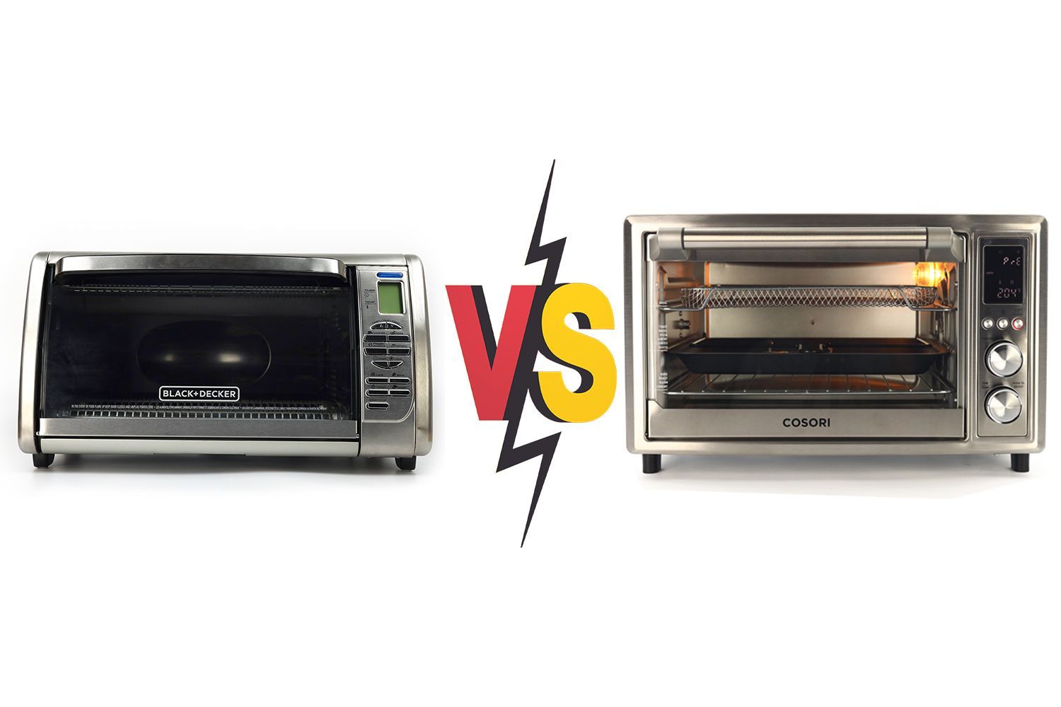 Black+Decker Convection (CTO6335S) vs Cosori Air Fryer Toaster Oven