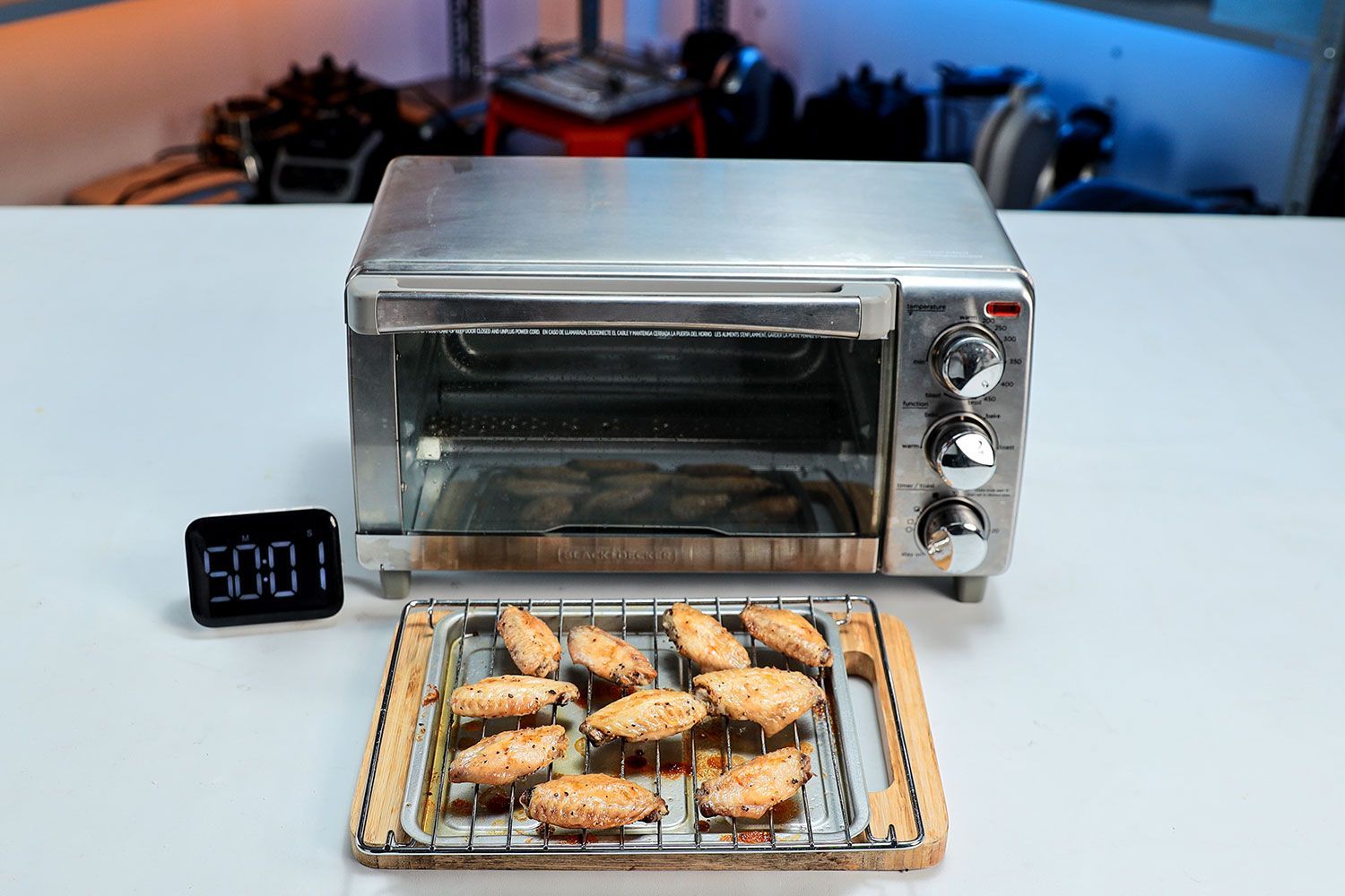 B+D 4 Slice TO1760SS Roasted Chicken Wings