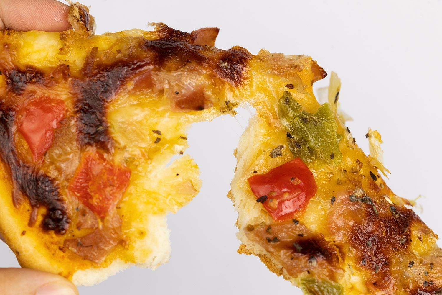 Breville Mini BOV450XL Topping Pizza Test