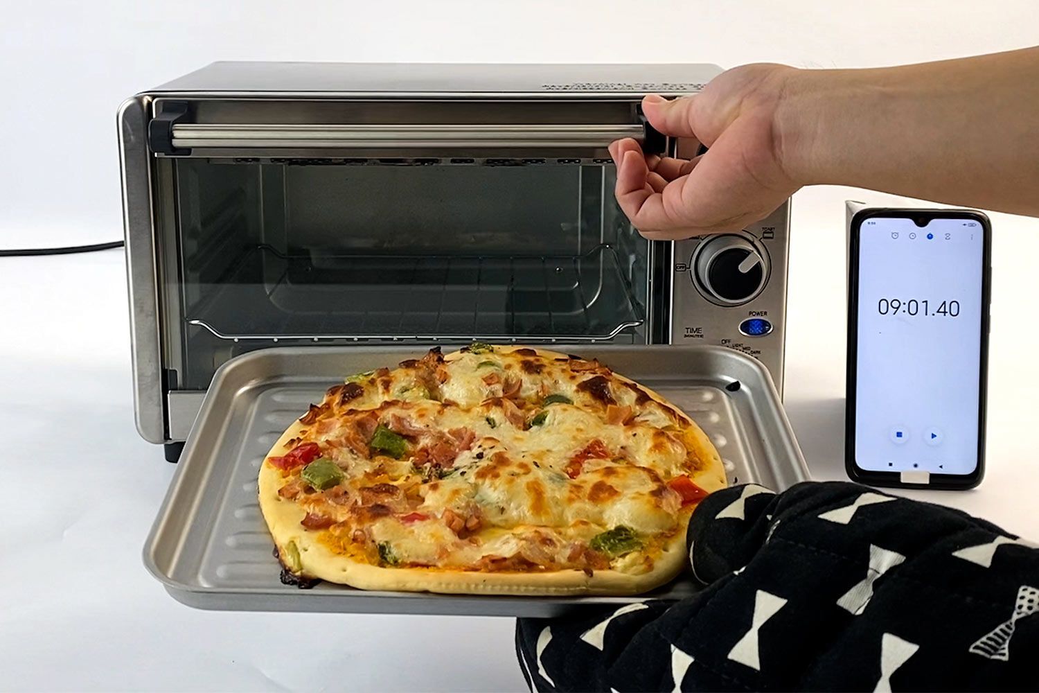 Mueller MT-175 Small Toaster Oven Pizza Test