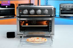 Cuisinart Air Fryer TOA 70 Toaster Oven Pizza Test