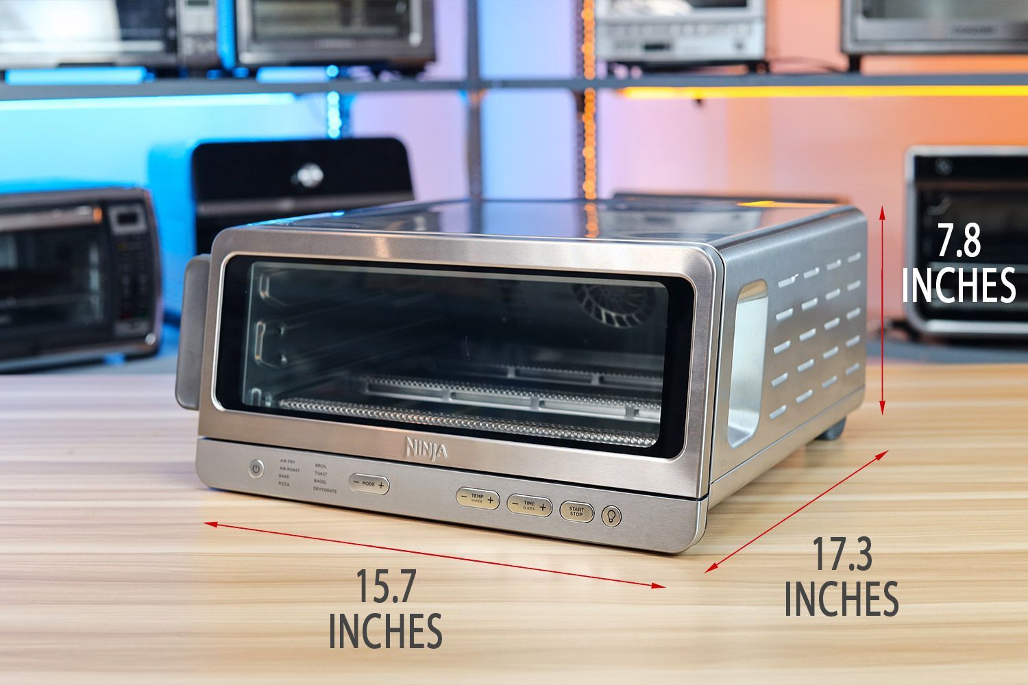 Ninja Flip SP151 Air Fryer Toaster Oven Dimensions
