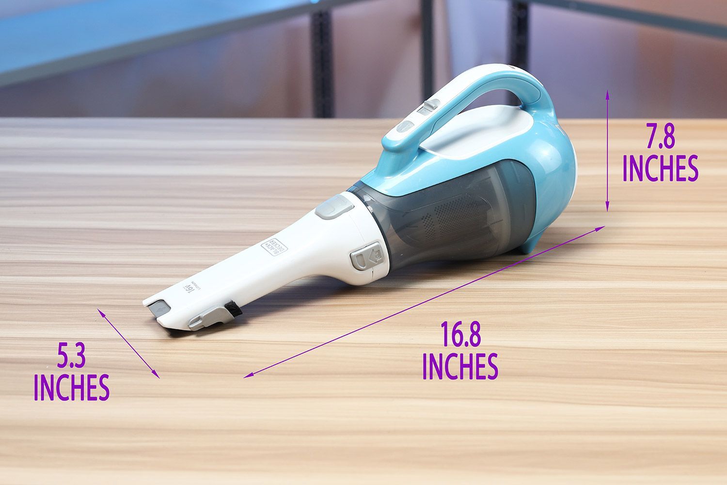 BlackDecker AdvancedClean Swivel Handheld Vacuum Dimensions