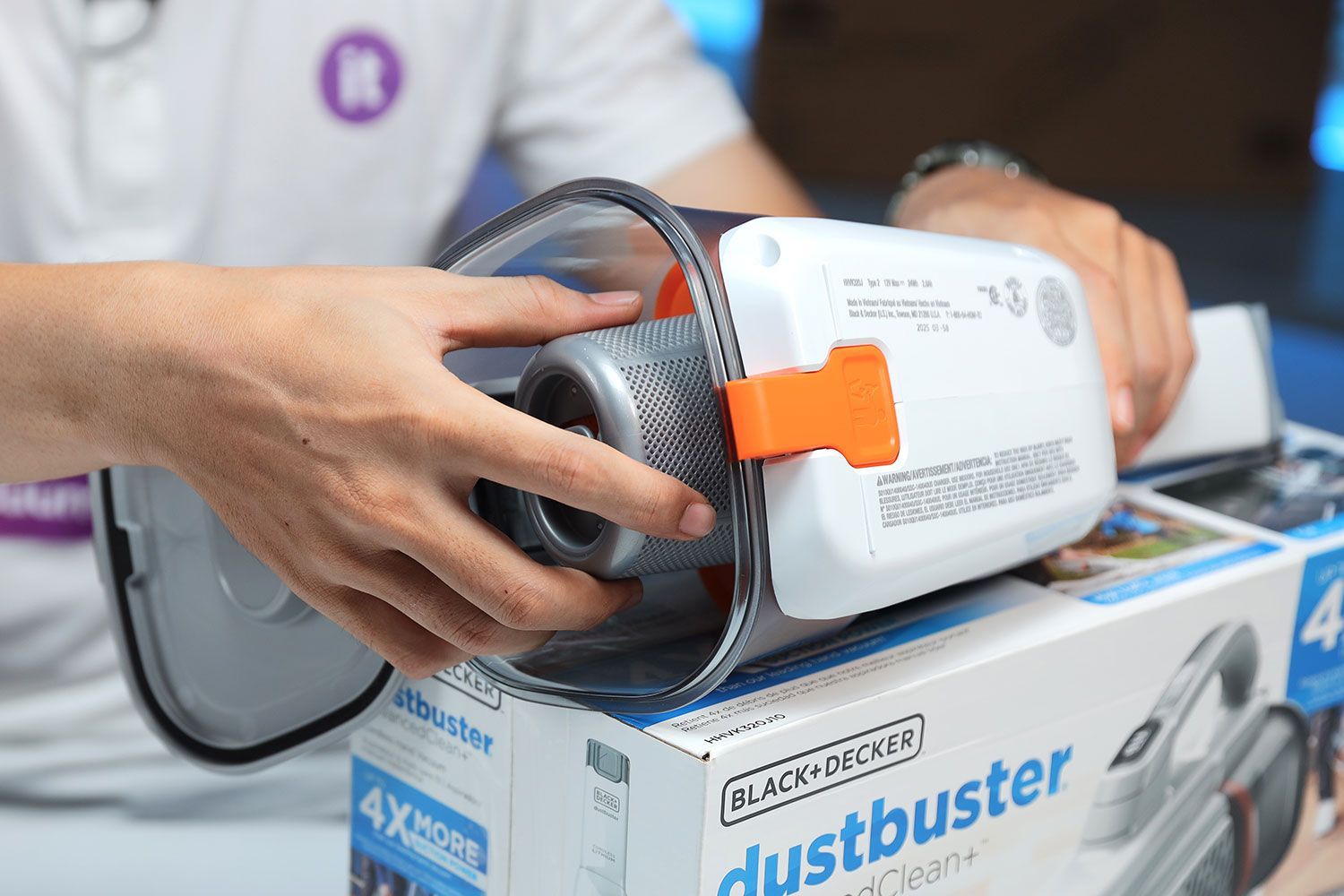 BLACKDECKER dustbuster AdvancedClean Handheld Vacuum Ease of Use