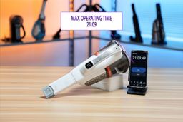 BLACKDECKER dustbuster AdvancedClean Handheld Vacuum Max Operating Time