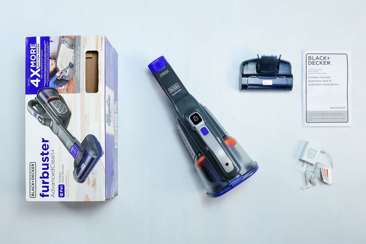 BLACKDECKER dustbuster Pet Hair Handheld Vacuum In the Box