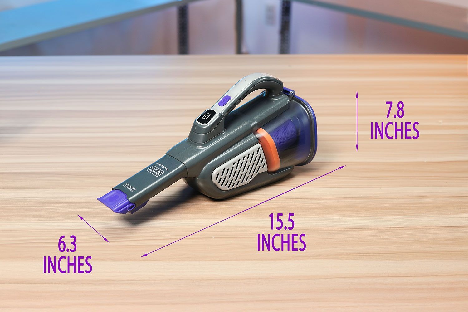 BLACKDECKER dustbuster Pet Hair Handheld Vacuum Dimensions