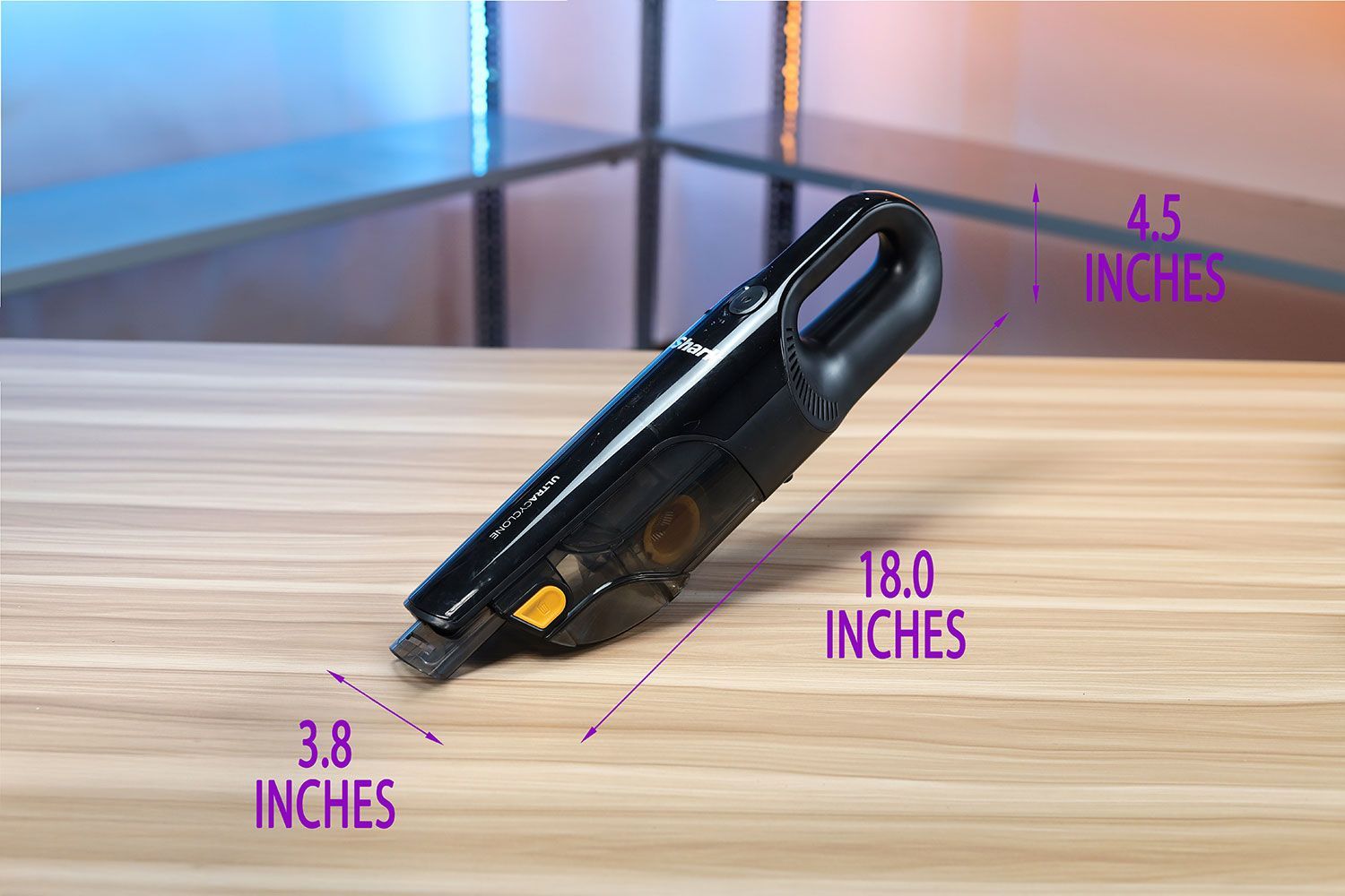 Shark UltraCyclone Pet Pro Handheld Vacuum Dimensions