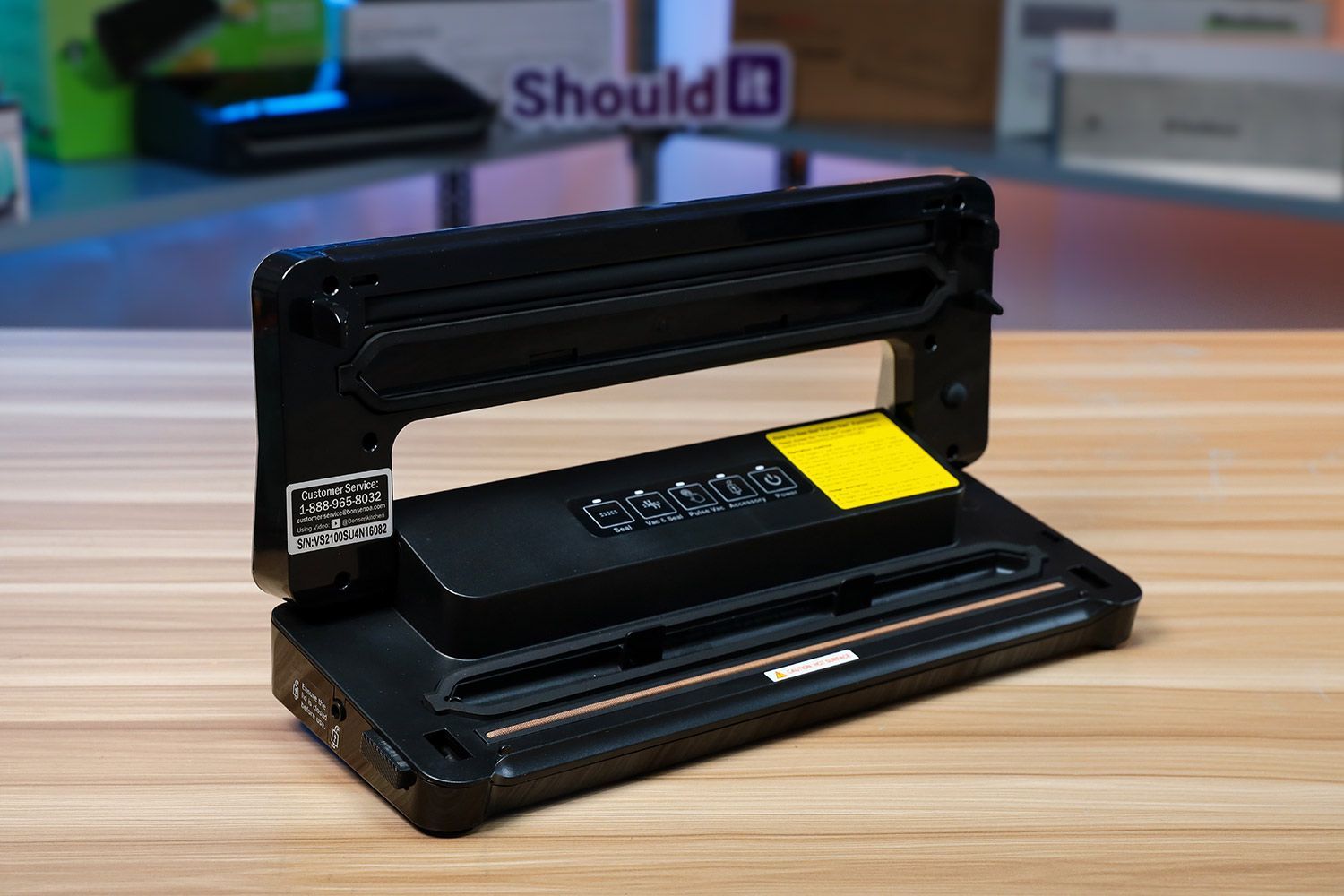 Bonsenkitchen VS2100 2025 Vacuum Sealer Build Quality