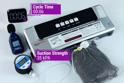 Bonsenkitchen VS2100 Vacuum Sealer Max Suction Strength Test
