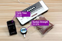 Bonsenkitchen VS2100 Vacuum Sealer Max Suction Strength Test