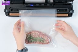 CALOTO AP 12X Vacuum Sealer Beef for Sous Vide Test