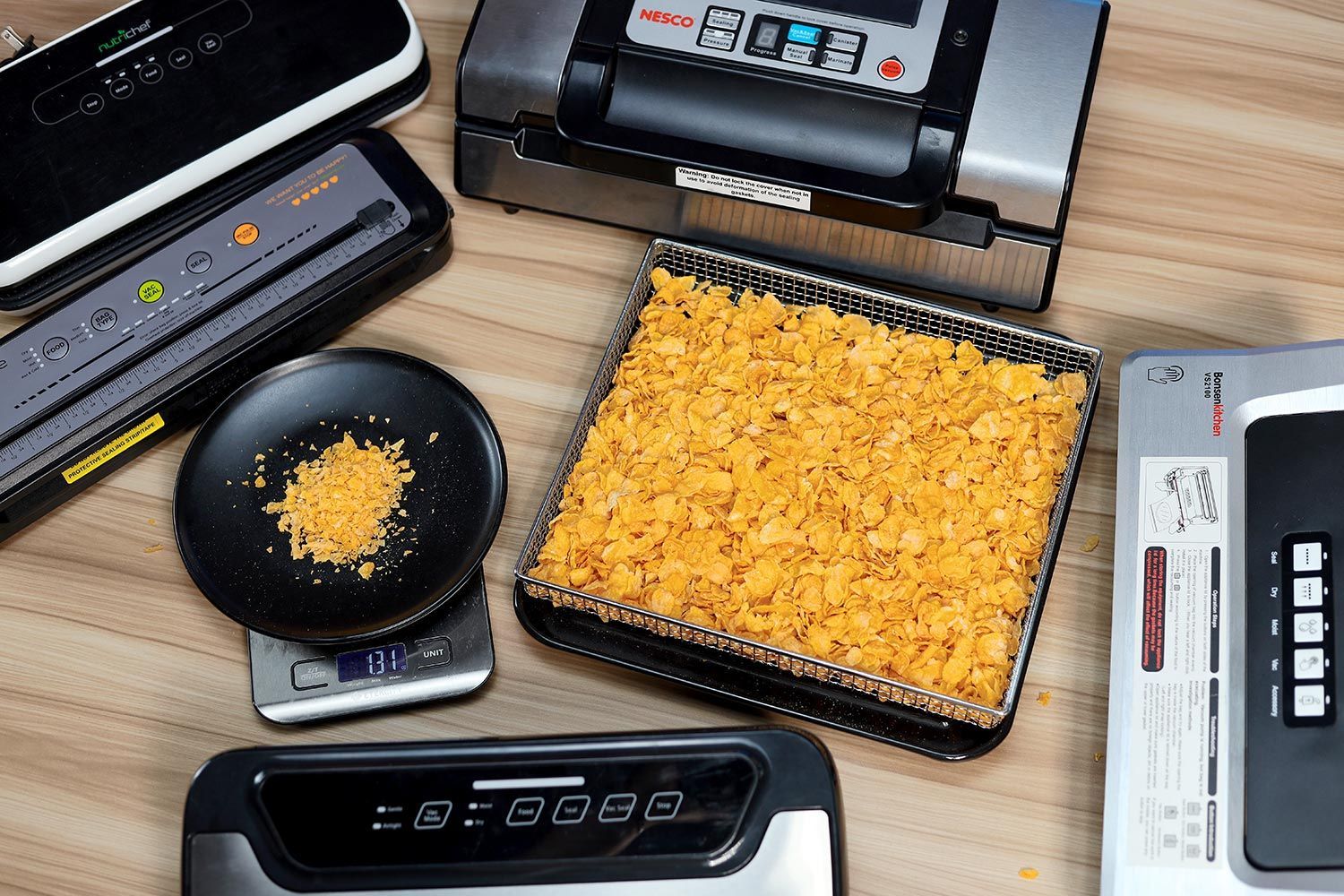 Crunchy Food Breakage Test