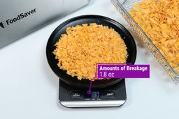 FoodSaver VS 0160 Vacuum Sealer Crunchy Food Breakage Test Result