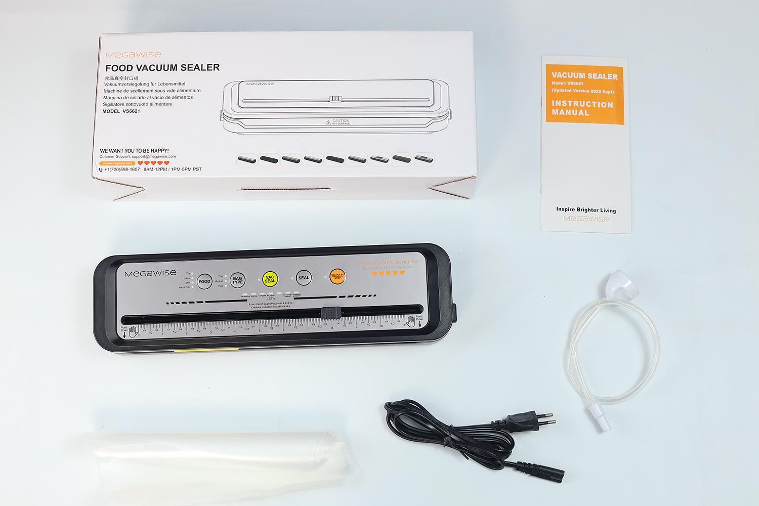 MEGAWISE 2025 Powerful Vacuum Sealer In the Box