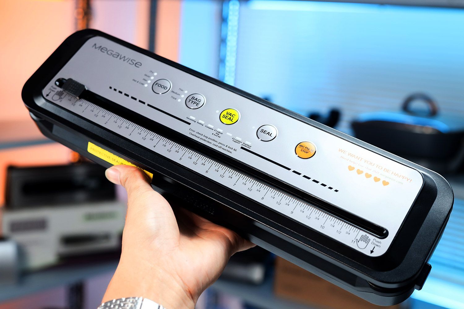 MEGAWISE 2025 Powerful Vacuum Sealer Build Quality 1