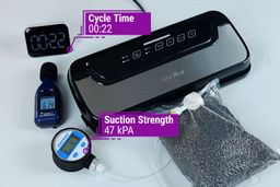 Mueller Vacuum Sealer Max Suction Strength Test