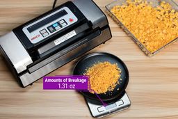 Nesco VS 12 Deluxe Crunchy Food Breakage Test Result 1
