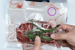 POTANE VS2690 Precision Vacuum Sealer Beef for Sous Vide Test 2