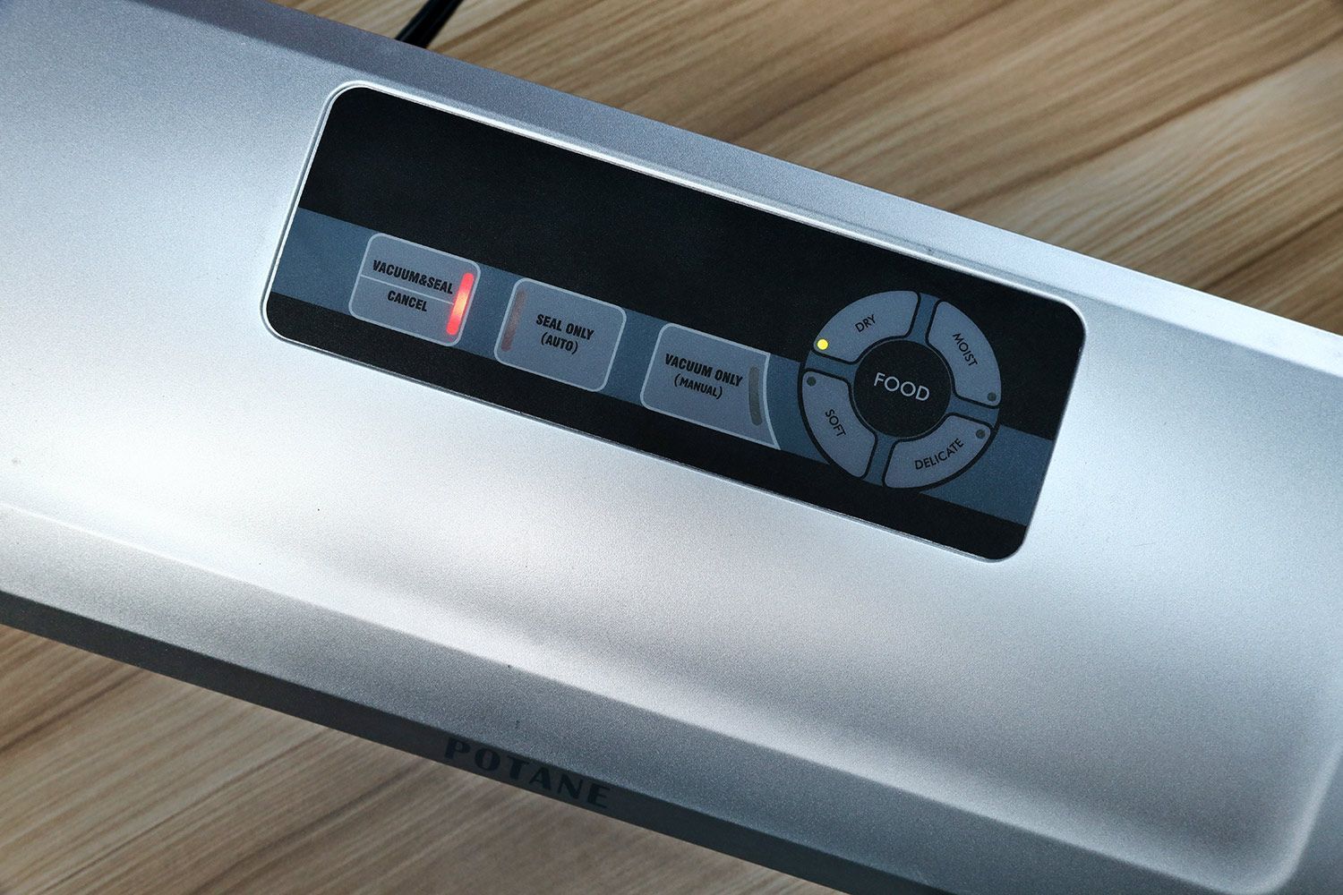 POTANE VS2690 Precision Vacuum Sealer Indicator Lights and Chime