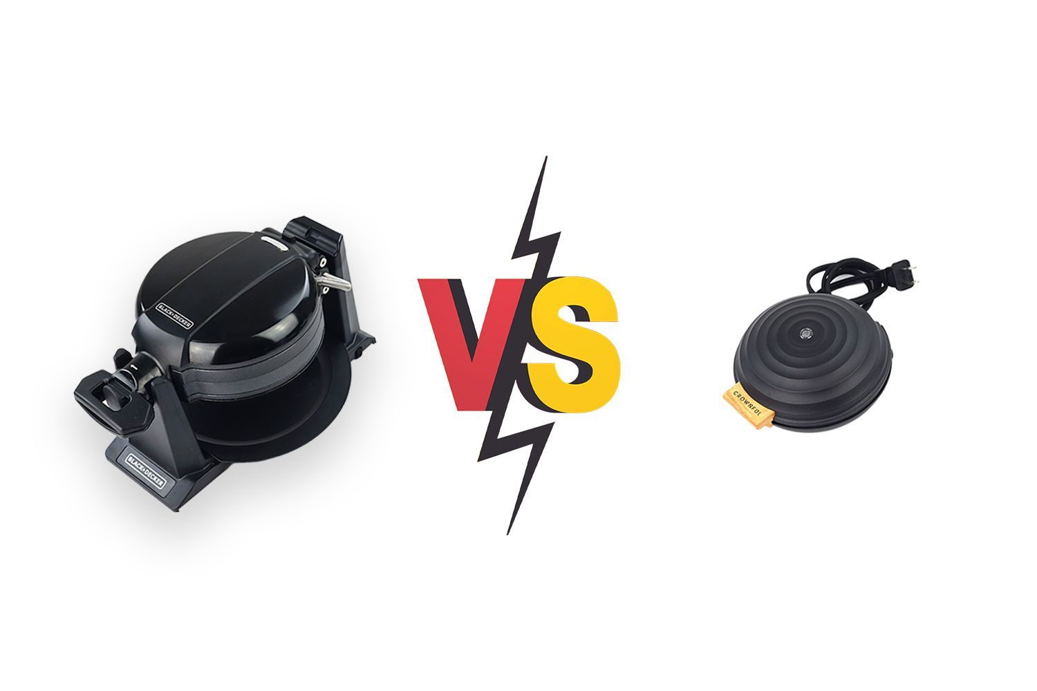 Black+Decker WMD200B Double vs CROWNFUL 4-inch Mini