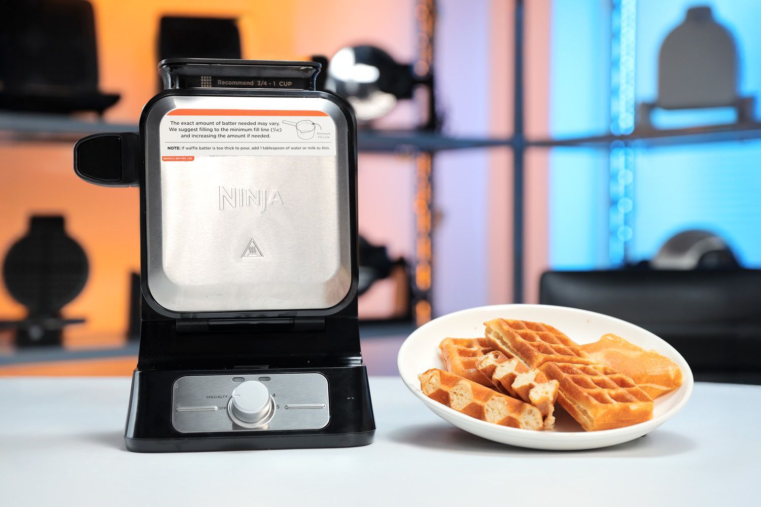 Ninja BW1001 NeverStick PRO Belgian Waffle Maker Review