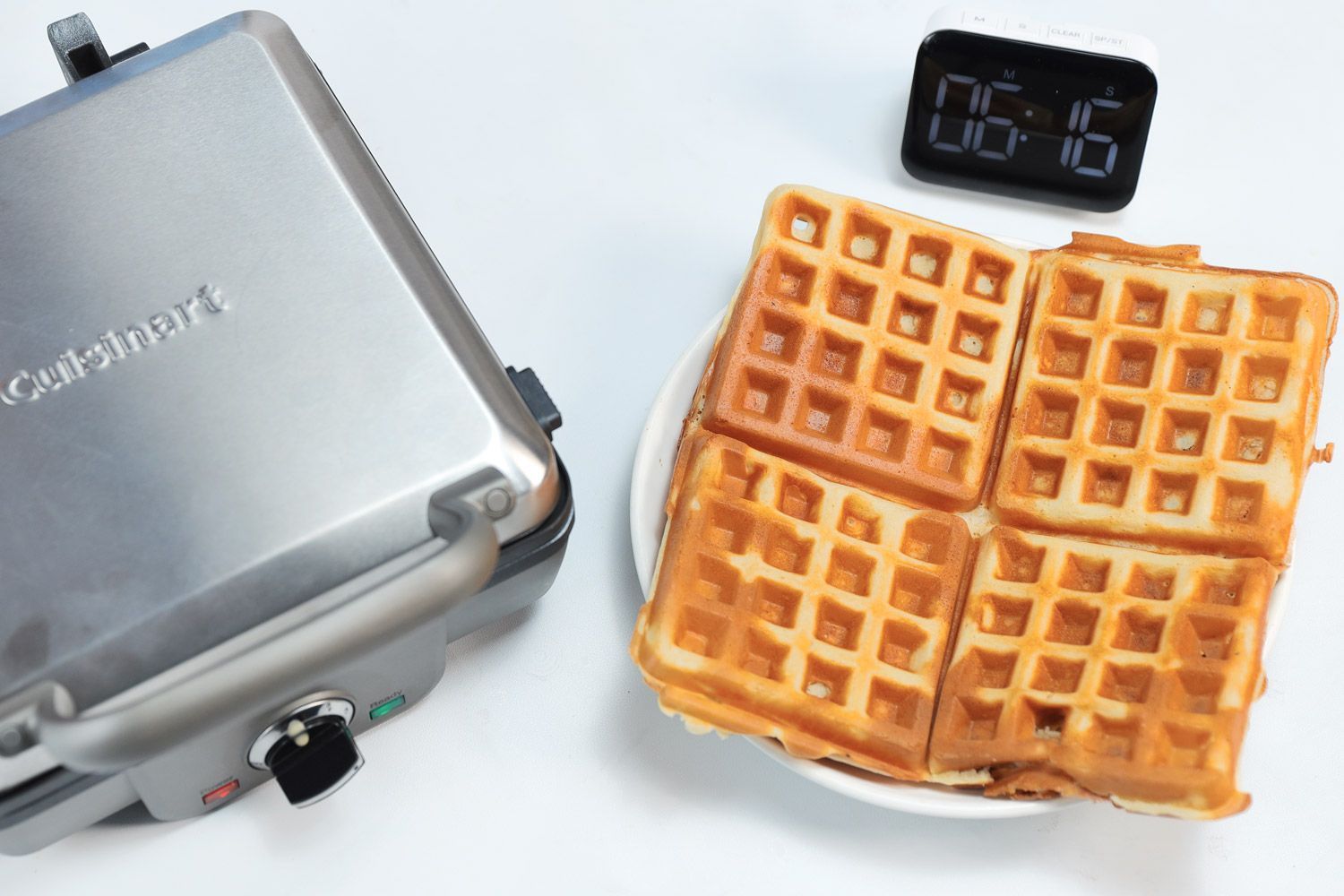 Cuisinart WAF-300P1 Waffle Maker Self-Mixed Test Result