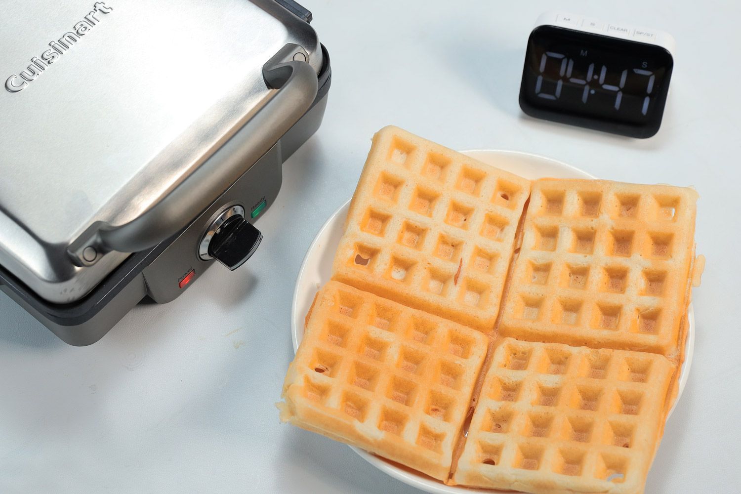 Cuisinart WAF-300P1 Waffle Maker Birch Benders Mix Test Result