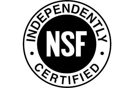 NSF 42 Certified