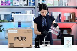 PUR Plus 30-Cup Water Filter Dispenser Chlorine Test