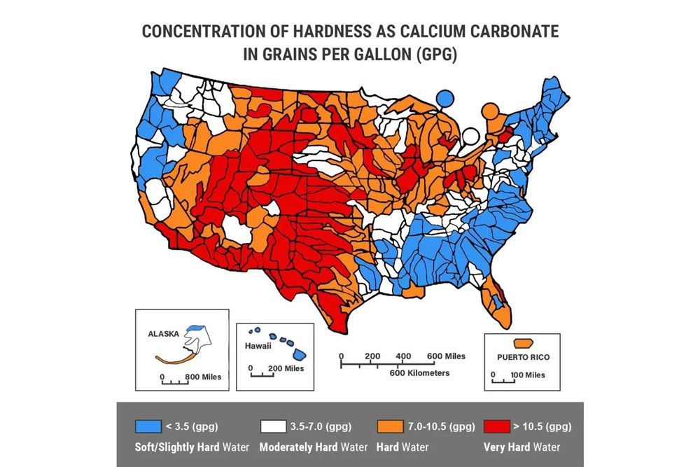 Signs you have hard water