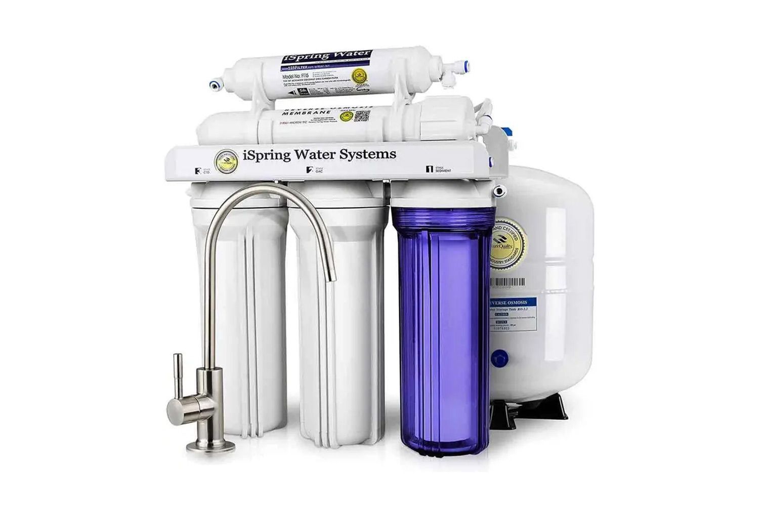 A water filtration system