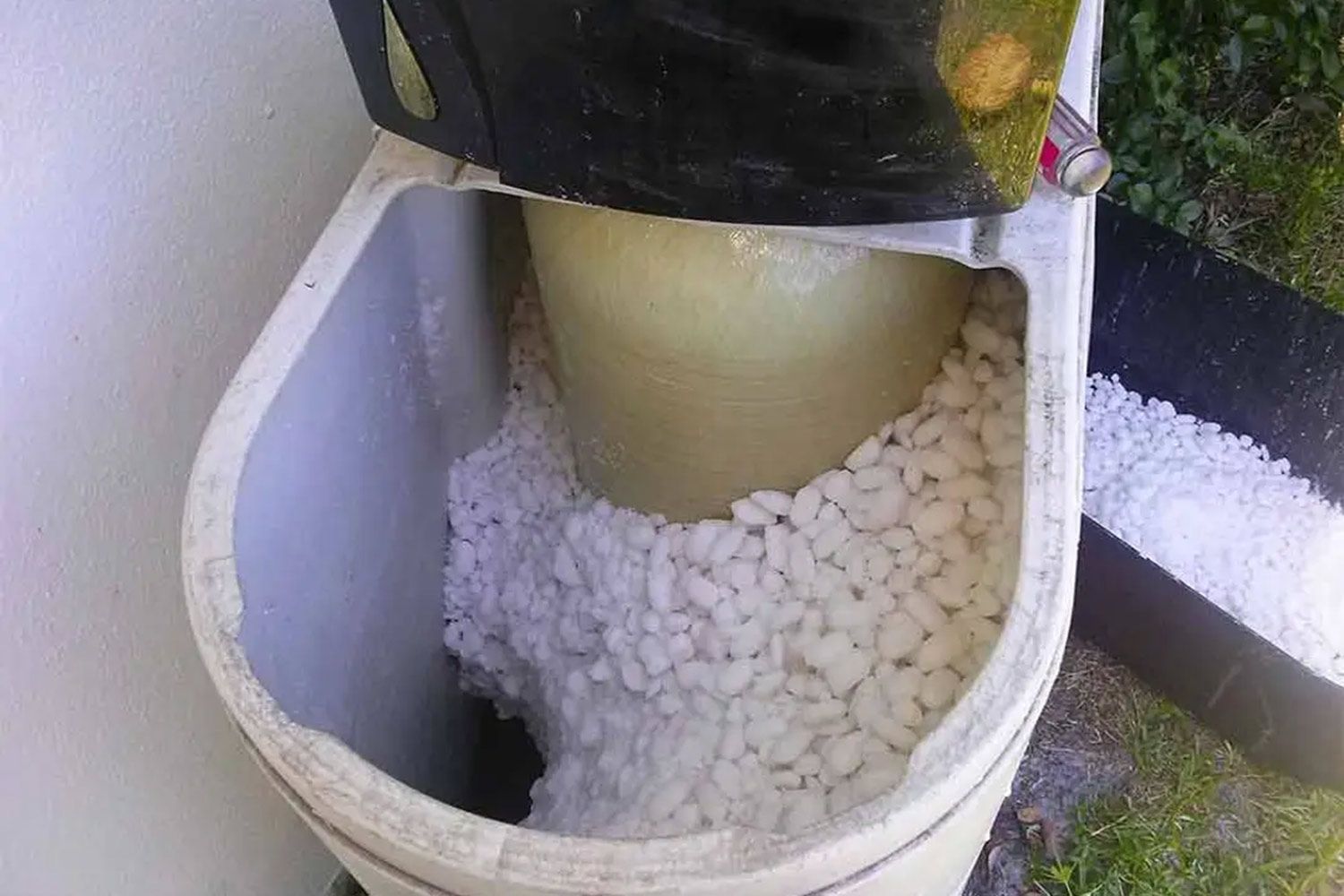 Water Softener Salt Bridge