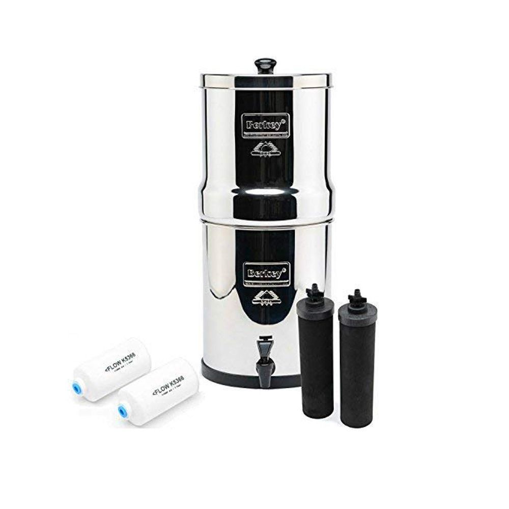 Big Berkey BK4X2 Countertop Water Filter System