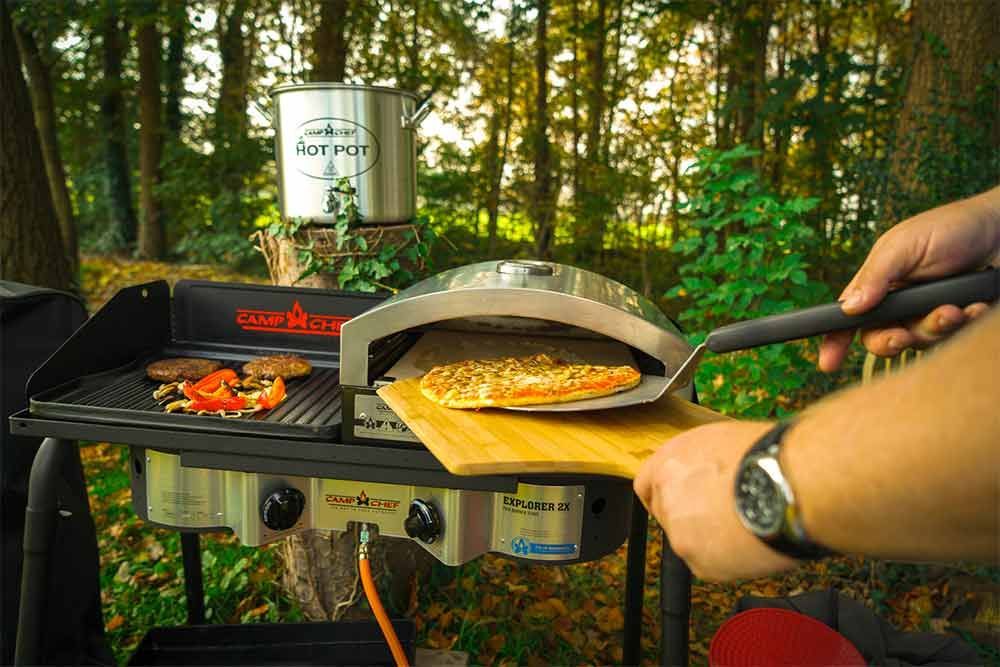 Camp Chef outdoors